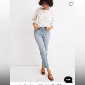 Madewell The Curvy Perfect Vintage Jean in Fitzgerald Wash